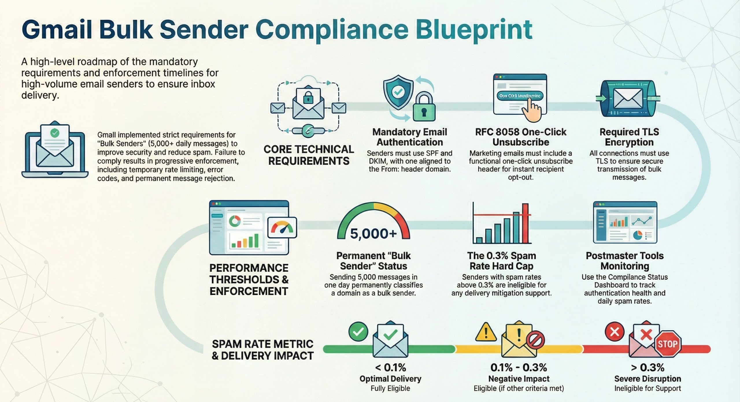 Gmail Bulk Sender Compliance Blueprint