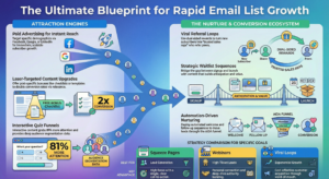 list building techniques using quizes and othe methods